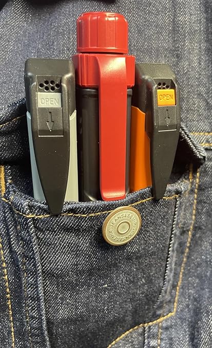 Non-Contact Voltage Tester Tools,LED Flashlight,Buzzer Alarm,AC Voltage Detector Pen,Test Range 60V - 1000V for Live/Null Wire Judgment