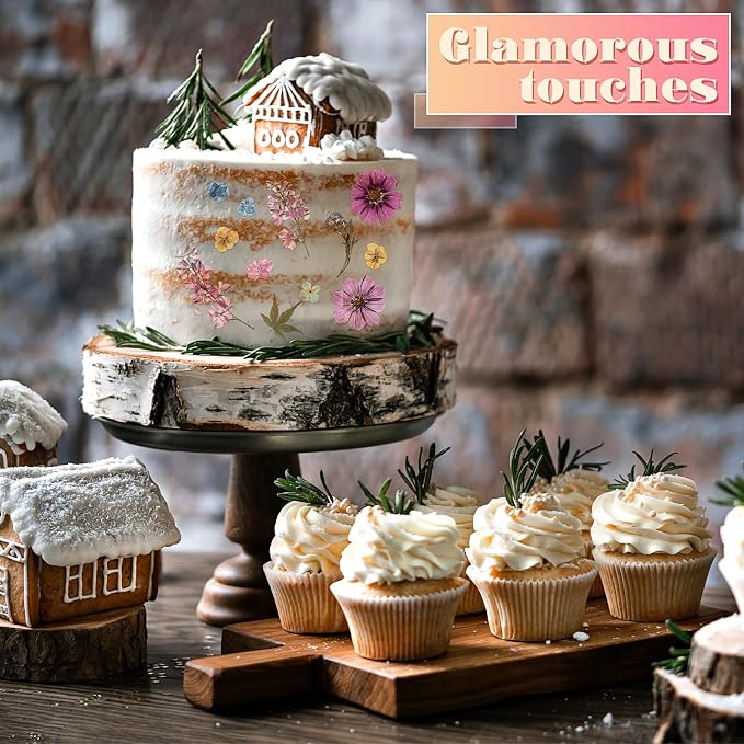EBOOT 72 Pcs Dried Pressed Flowers - Image 3