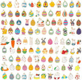 SANNIX 110Pcs Easter Charms, Easter Charms by SANNIX