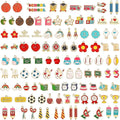 SANNIX 110Pcs 55 Pairs Teacher Enamel Charms by SANNIX
