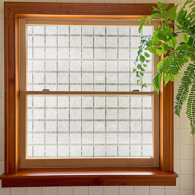 ADD.HERES Window Privacy Film, Frosted Glass Decorative Static Cling, Removable by ADDHERES