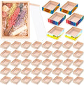 Thyle 48 Pcs Unfinished Wood Display Boxes by Thyle