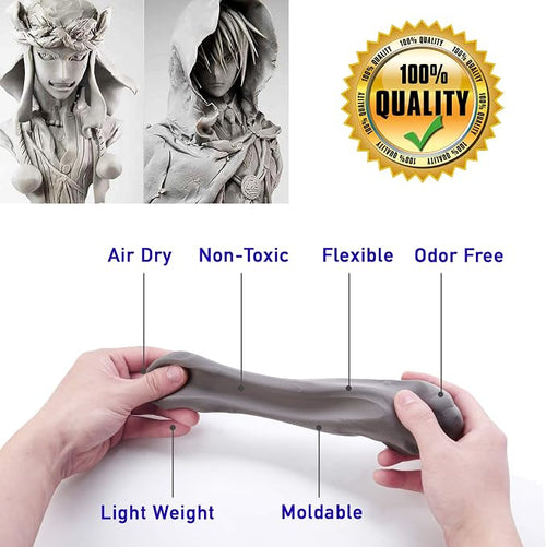 1.1lb Moldable Cosplay Foam Clay – High Density - Image 2