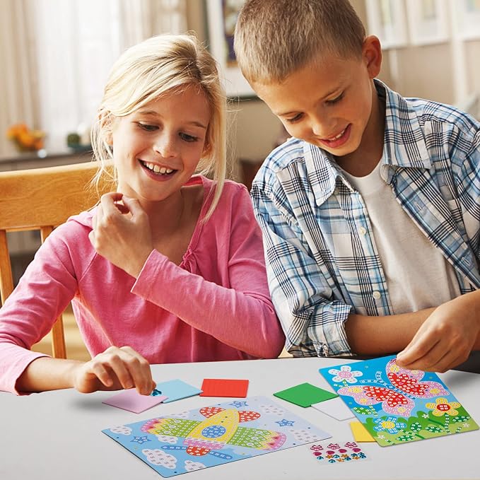 LZHZH Mosaic Sticker Art for Kids - Image 2