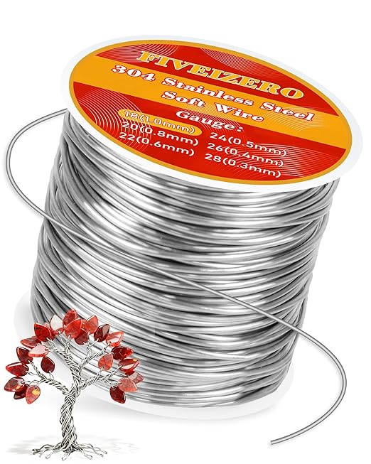 FIVEIZERO 18 Gauge 304 Stainless Steel Wire by FIVEIZERO
