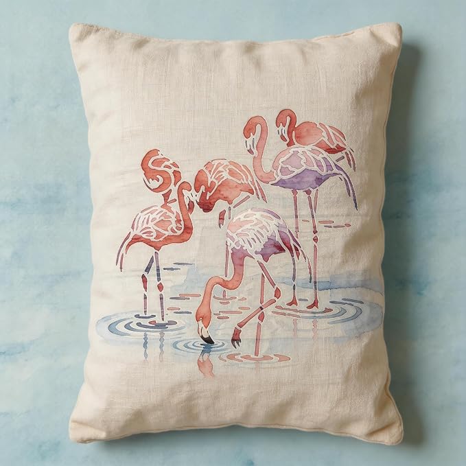 TIAMECH A4 Reusable Flamingo Stencil - Image 6