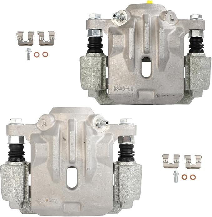 cciyu Rear Left & Right Brake Calipers Assembly w/Bracket 19B3225 19B3224 2006 2007 2008 2009 For Subaru For Legacy,2006 2007 2008 2009 For Subaru For Outback