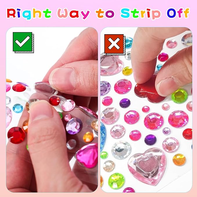 3000 PCS Gem Stickers - Image 5