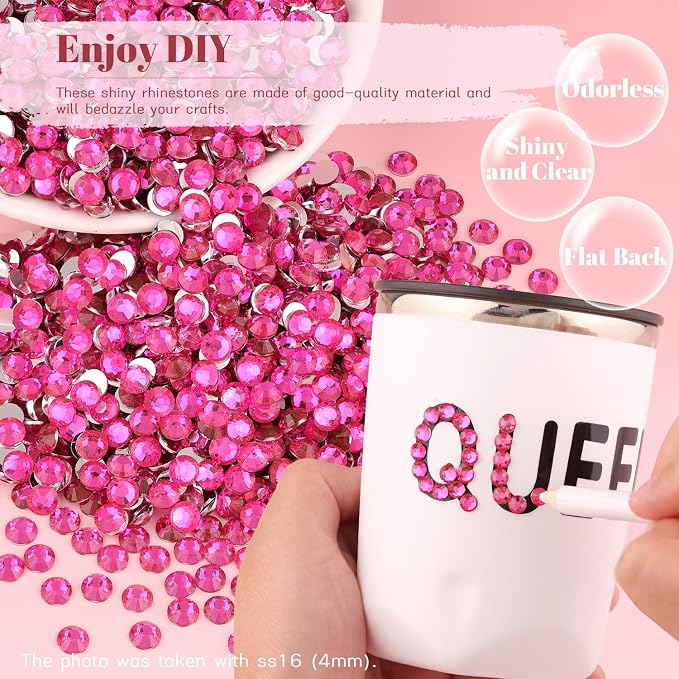 12000PCS 2mm Resin Rhinestones Bulk - Image 4