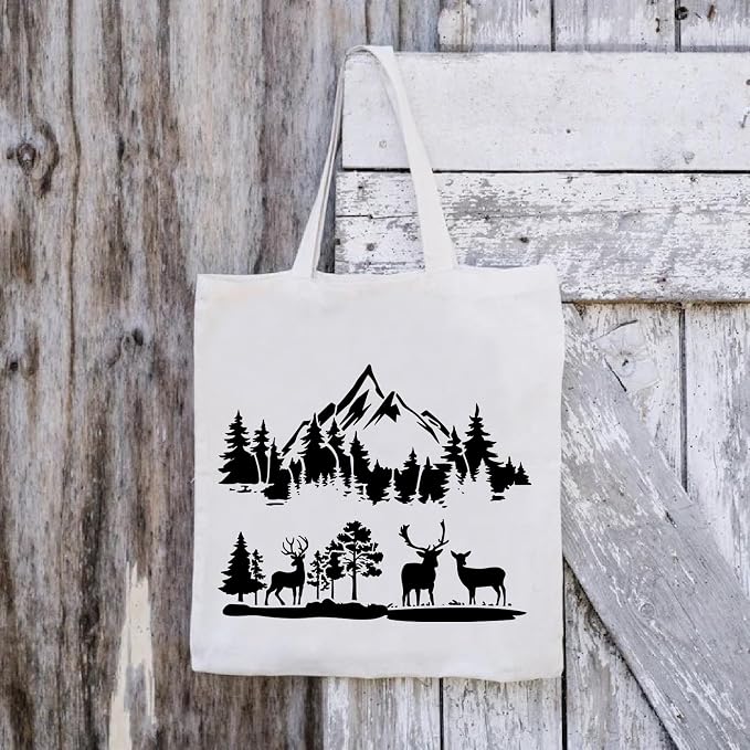 Mountain Stencils for Painting on Wood Burning Stencils and Patterns Reusable - Image 7