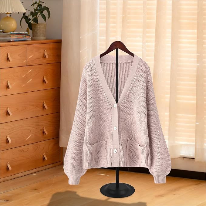 8 Pack Shirt Display Stand, Adjustable Shoulder Stand Rack 17-31.5 Inch | - Image 7