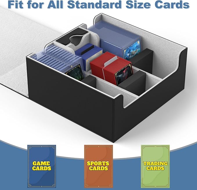 Mlikero Card Deck Case, Trading Card Storage Box - Image 6