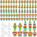 Bokon 100 Pcs Plastic Sand Art Bottles Bulk Sand Art Containers by Bokon