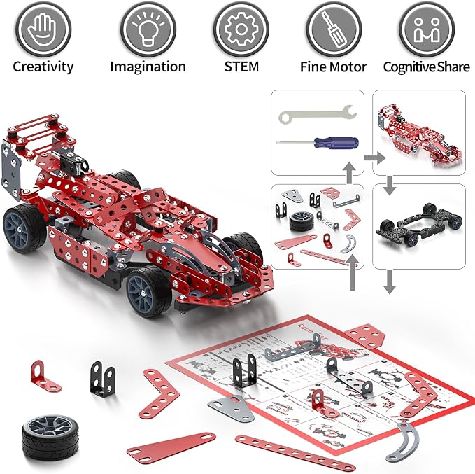 Lucky Doug Building Kit Model Car Set - Image 8