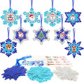 Fennoral 18 Pack DIY Snowflakes Craft Kit by Fennoral