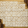 Fainne 100 Pcs 2 Inch Stencils Small Stencils by Fainne