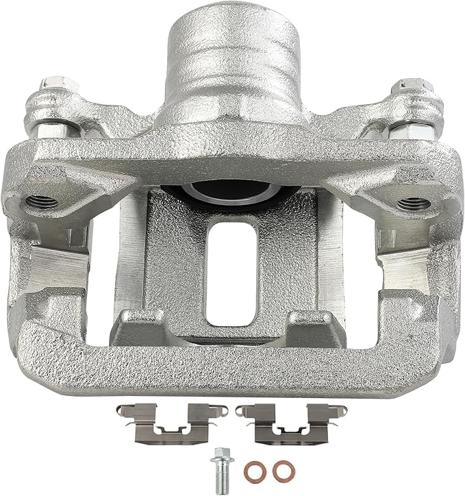 cciyu Rear Left Brake Caliper Assembly w/Bracket 19B2994A 2005-2023 For Nissan For Frontier,2005-2015 For Nissan For Xterra,2009-2012 For Suzuki For Equator