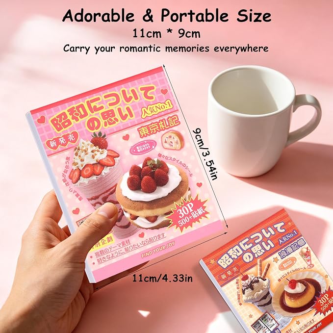 Tmtains 1000+Pcs Japanese Sticker Book - Image 2