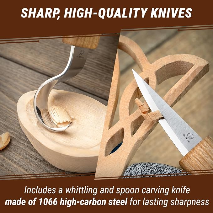 BeaverCraft Wood Spoon Carving Kit - Image 4
