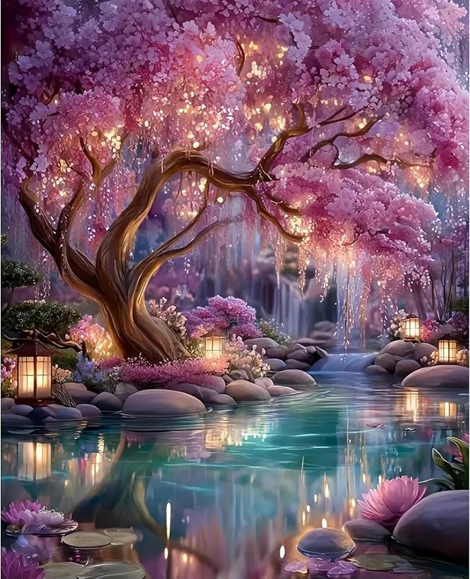 Dream Tree Paint by Numbers Kits by Ycydilirab
