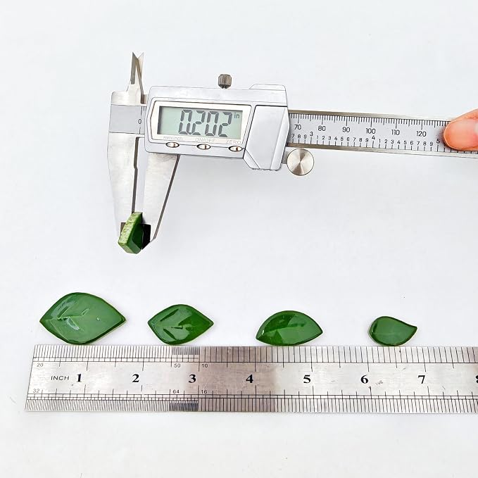 500g/1.1lb Leaf-Shaped Ceramic Mosaic Tiles, Ceramic Mosaic Pieces - Image 5