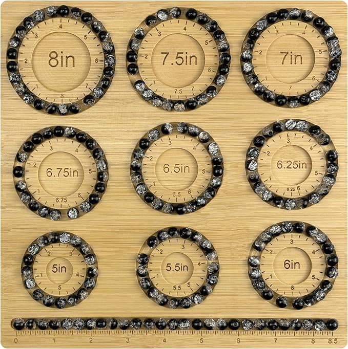 Petoysoso Bead Boards for Jewelry Making, Bamboo Beading Board for Jewelry by JewelryMakingSupplies