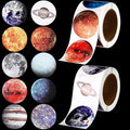 Lincia 500 Pcs Solar System Stickers Bulk Educational Planets Roll Space by Lincia