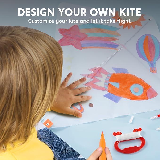 SYNCFUN 6 Packs DIY Kites for Kids - Image 4
