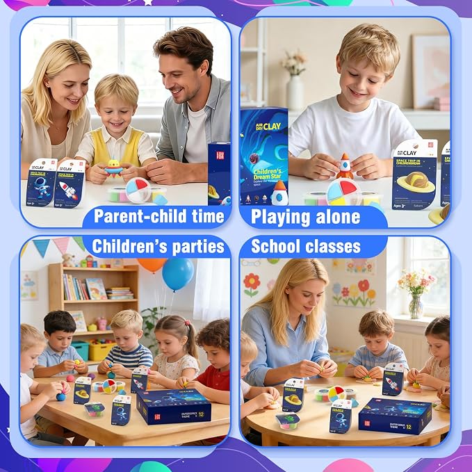 LOUFOR Air Dry Clay Kits - Image 6