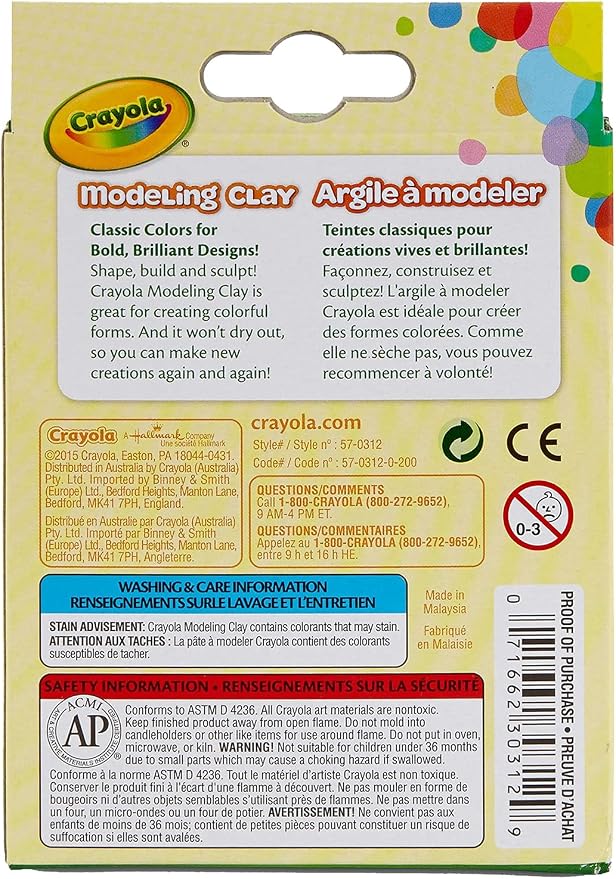 Crayola Modeling Clay, 3/5 Ounce Packs - Image 4