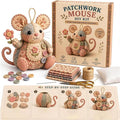 Patchwork Mouse DIY Kit, Handmade Sewing Craft Kit by Unknown