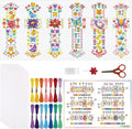 ORIGACH 6 Pcs Cross Stitch Bookmark Kit by ORIGACH