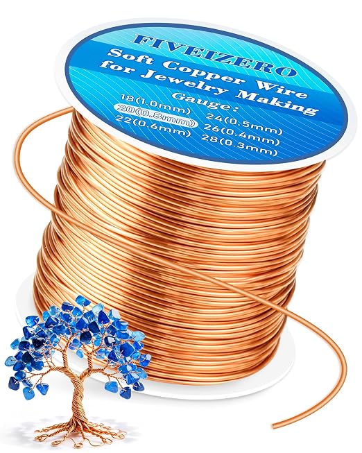 FIVEIZERO 82ft 20 Gauge Copper Wire by FIVEIZERO