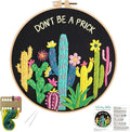 Louise Maelys Cactus Embroidery Kit by LouiseMaelys