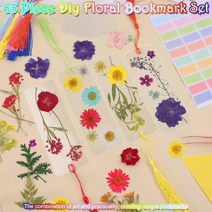 Bookmark Making Kit, tassels and peel-and-stick design. No laminator required - Image 5