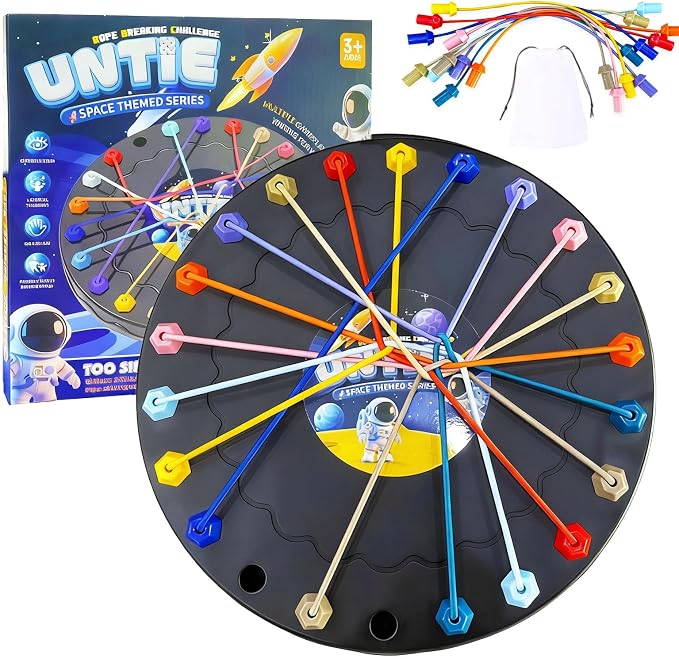 Brainy Knots Rope Untangling Game，Children's Rope Challenge Game，Strategy by Unknown