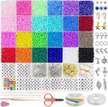 Redtwo 8000pcs 3mm Glass Seed Beads by Redtwo