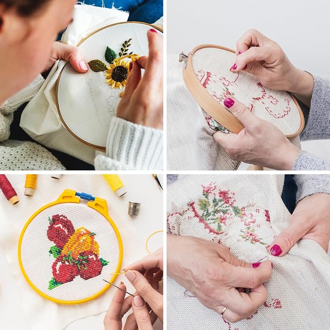 29 Pcs Punch Needle Embroidery Kit, Complete Set - Image 5