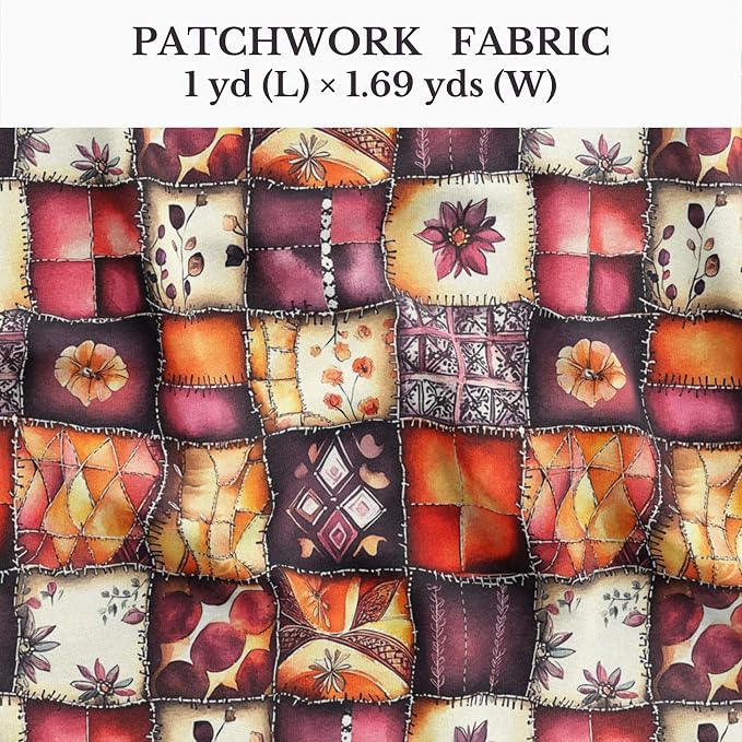 100% Cotton Fabric by the Yard – Turkish Quality Quilting & Sewing Fabric - Image 2