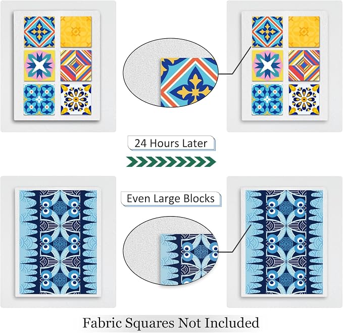 BXI Quilt Design Wall, Thick Sturdy Flannel Quilters Design Board, 31.5 x 23.6 - Image 3
