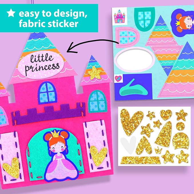 KRAFUN Princess & Unicorn Sewing Kit - Image 5