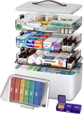 CTIME 4-Tier Extra-Large Medicine Organizer by CTIME