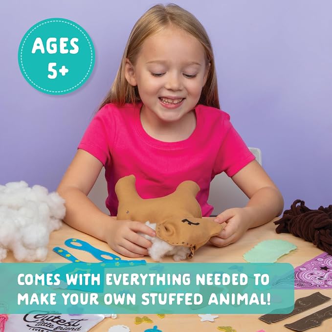 Craft- Tastic - Make a Friend Pony - Mini Sewing Kit, Arts and Crafts, Kids - Image 3