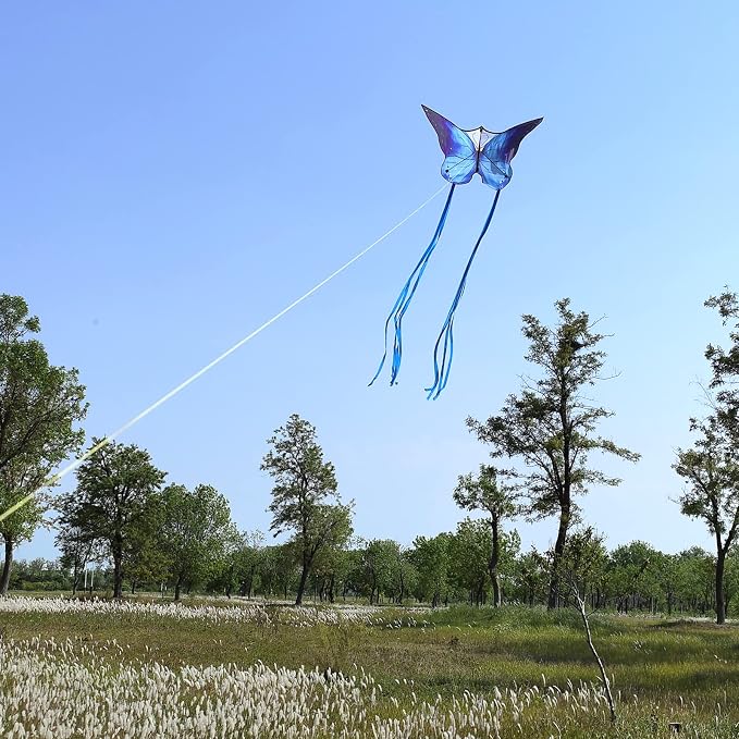 Butterfly Kites for Kids and Adults, 300ft String Handle Included - Image 6