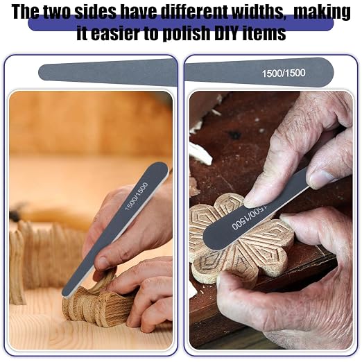 Honoson 20 Pcs Sanding Sticks for Plastic Models 3D Print Polishing Sticks - Image 4