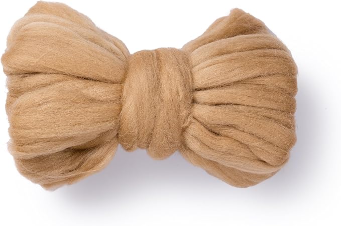 Kondoos Natural Wool roving, 2 OZ. Best Wool by Kondoosnaturalfibers