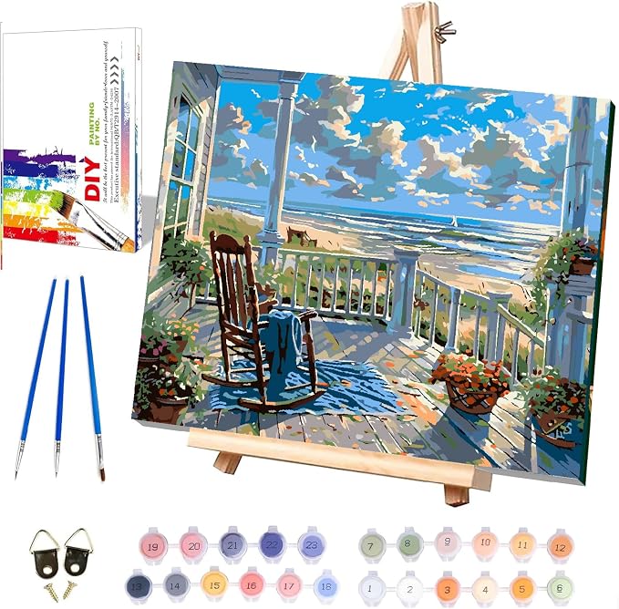 Clendo Landscape Paint by Numbers by Clendo