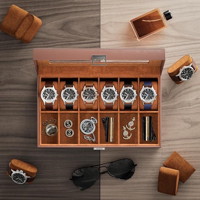 ProCase Watch Box Organizer, Fathers Day Gift - Image 6