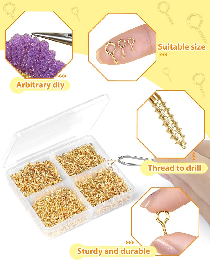 FIVEIZERO 600pcs Small Screw Pins - Image 4