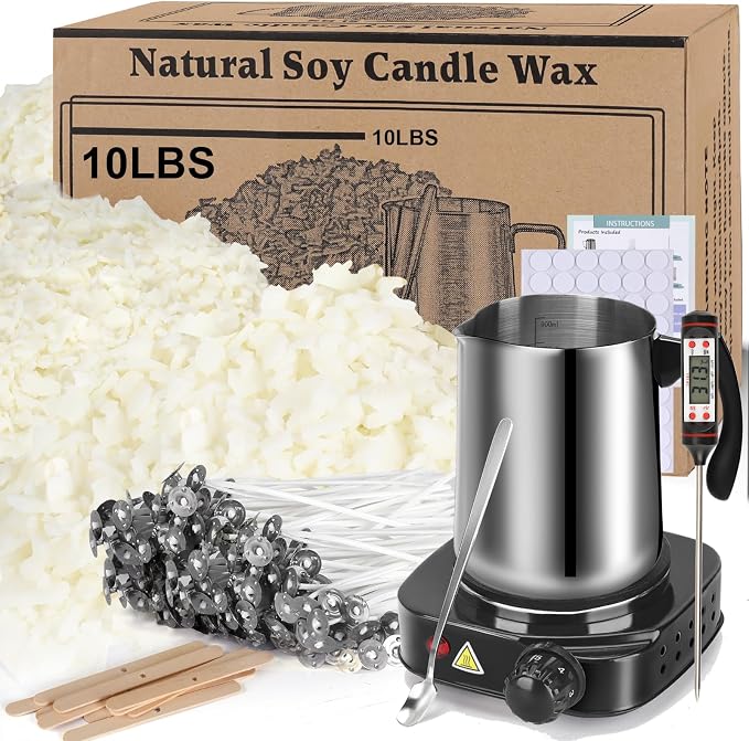 Soy Wax Candle Making Kit Supplies by CandleMakingKits